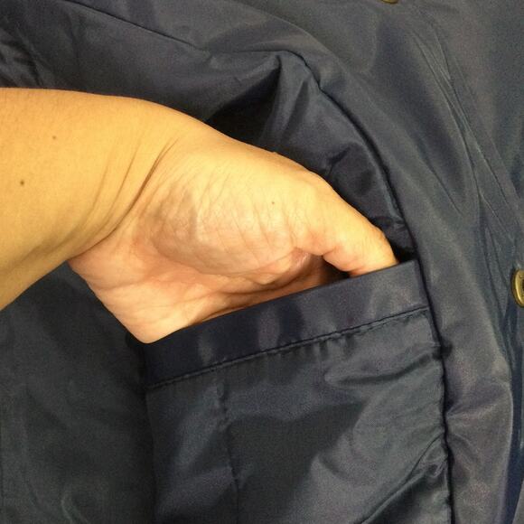 Steve & Barry's Men's VTG Collegiate Michigan Quilted Varsity Jacket Blue XXL - Picture 7 of 15